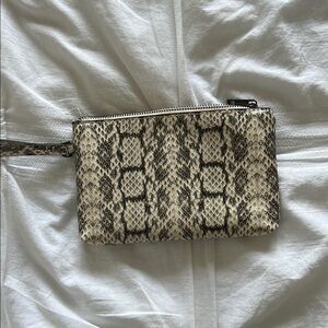 Snakeskin Pattern Clutch